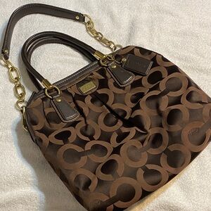 Coach Brown Shoulder Bag